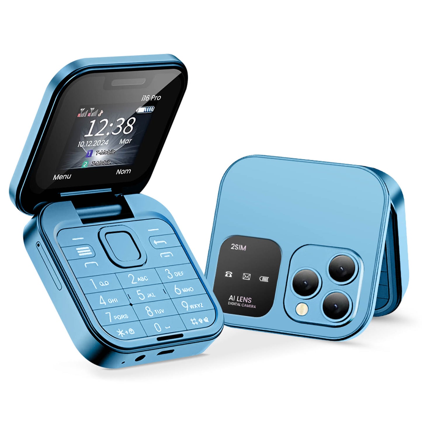Mini Flip Mobile Pro – Blue