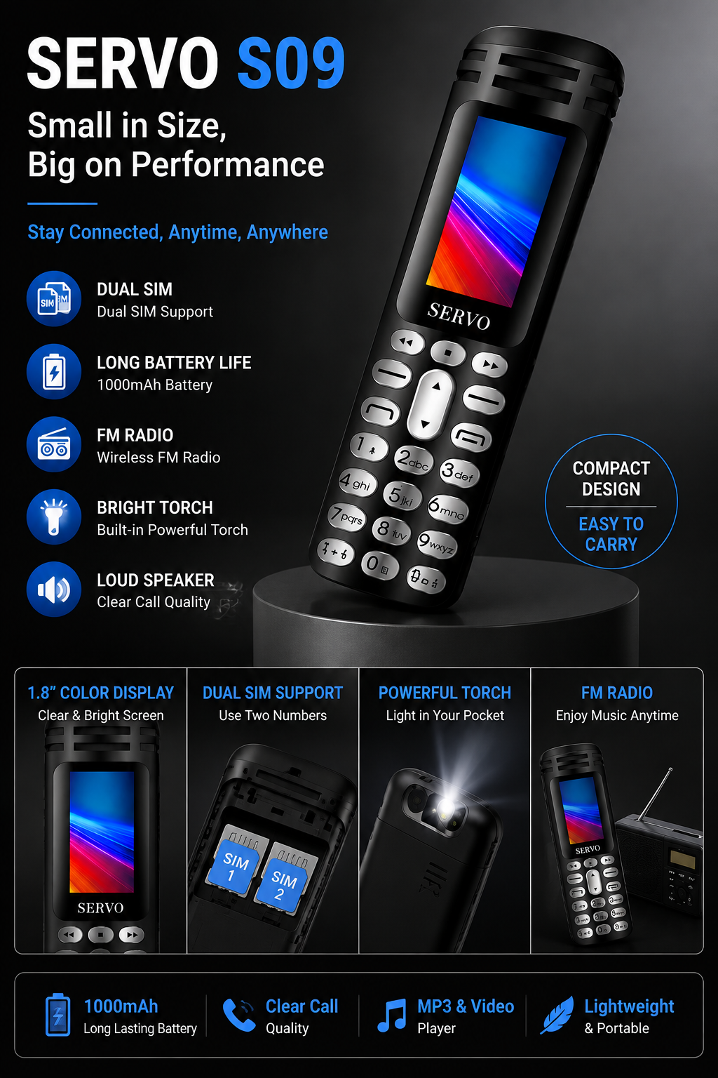 Pen Mini Cellphone