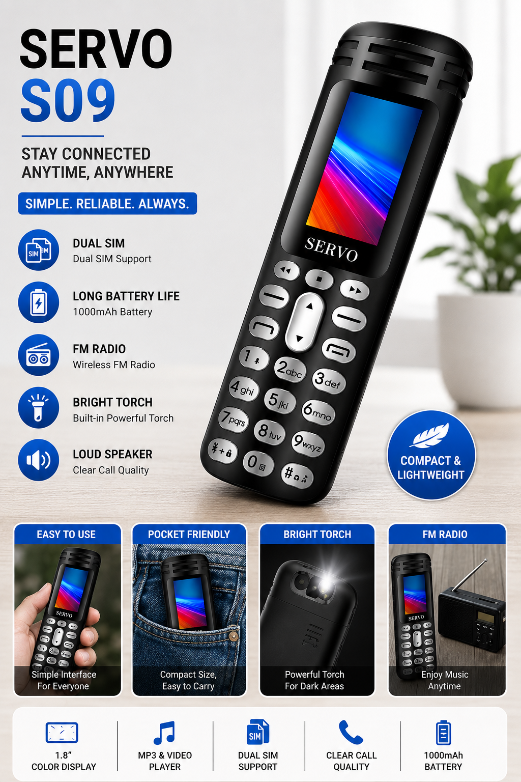 Pen Mini Cellphone