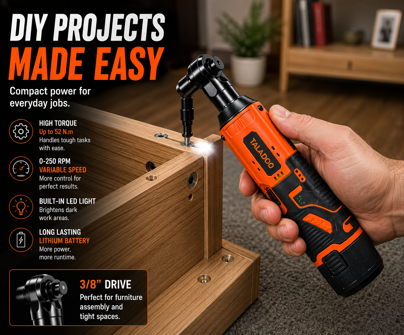 Electric Handheld Wrench